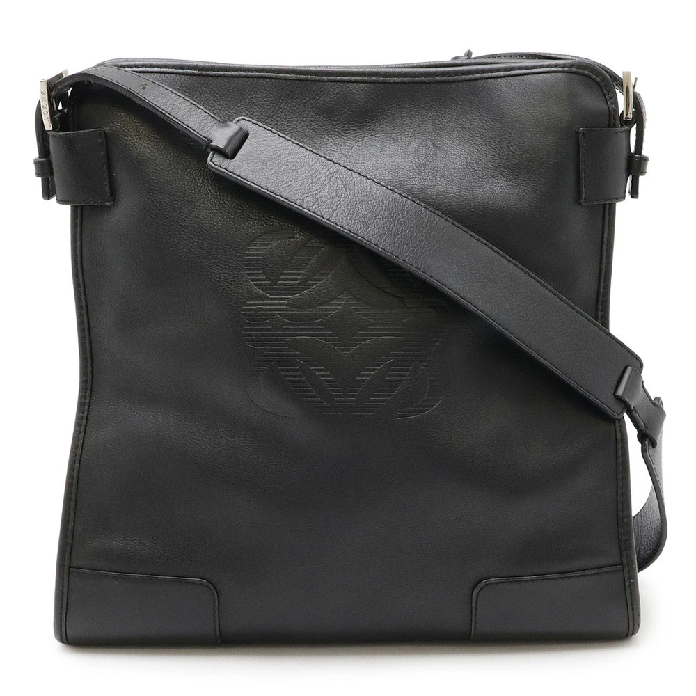 Loewe Anagram Crossbody Bag Leather Black